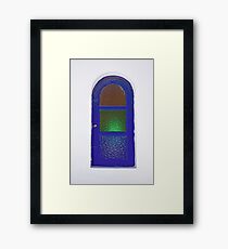 Bolted And Locked Framed Print