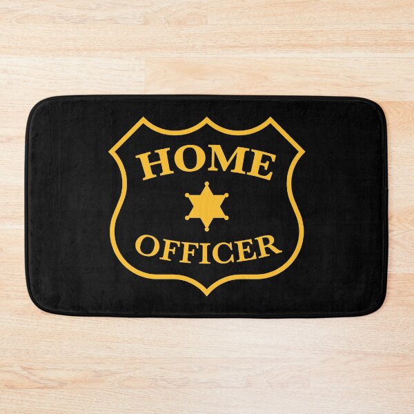 Item preview, Home Officer Badge (Small Office / Job / Patch / Gold) designed and sold by MrFaulbaum.