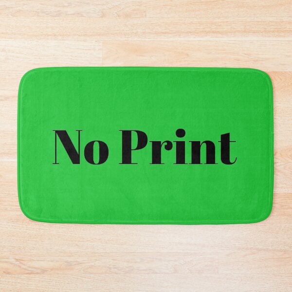 Item preview, No Print designed and sold by Sujitmone.