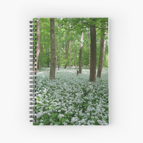 Ramsons - wild garlic Spiral Notebook