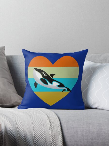 Artikel-Vorschau von Retro Orca Killerwal, designt und verkauft von SparkleLiveLife.