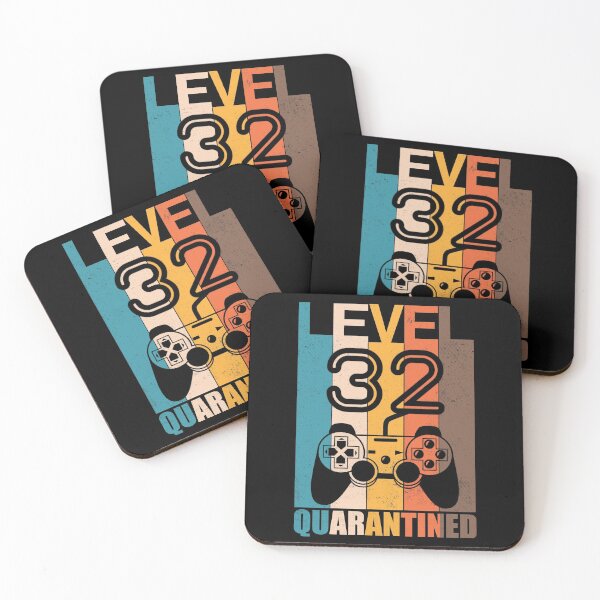 Artikelvorschau, Level 32 unter Quarantäne gestellt lustiges 32. Geburtstagsspielergeschenk entworfen und verkauft von kader85.
