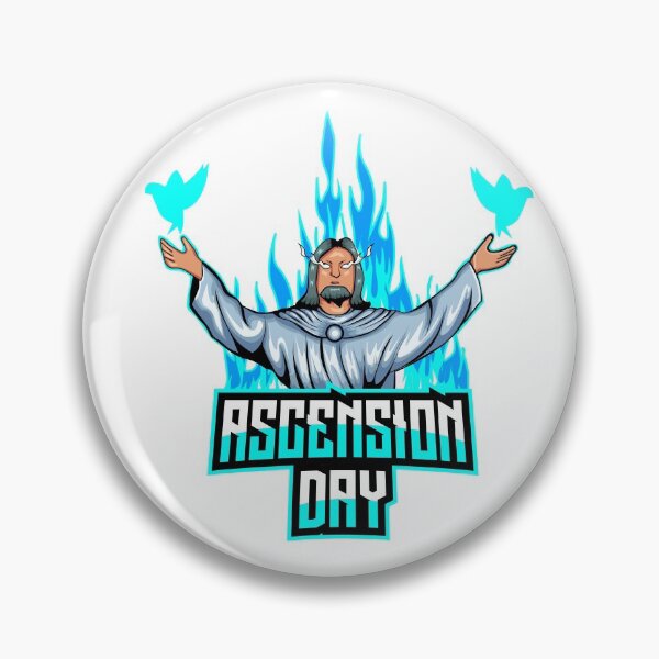 Item preview, Ascension Day Illustration designed and sold by Marciano Graphic.