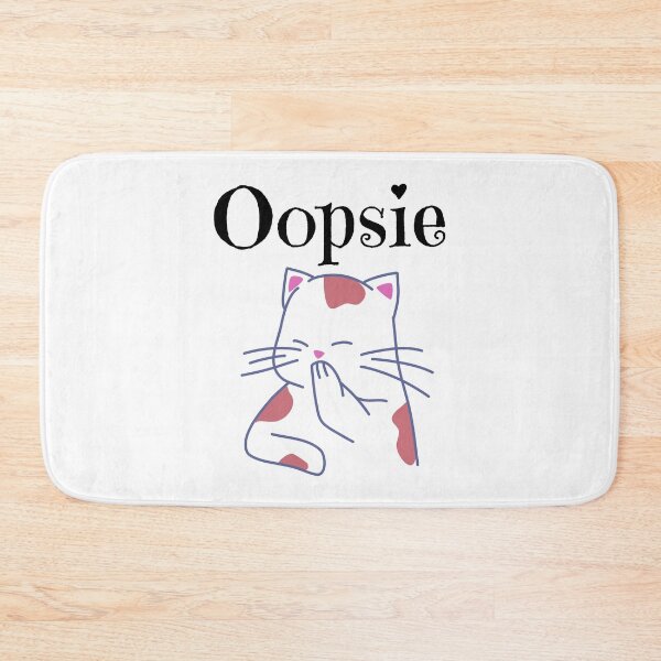 Item preview, Oopsie Funny Cat designed and sold by razvigod.