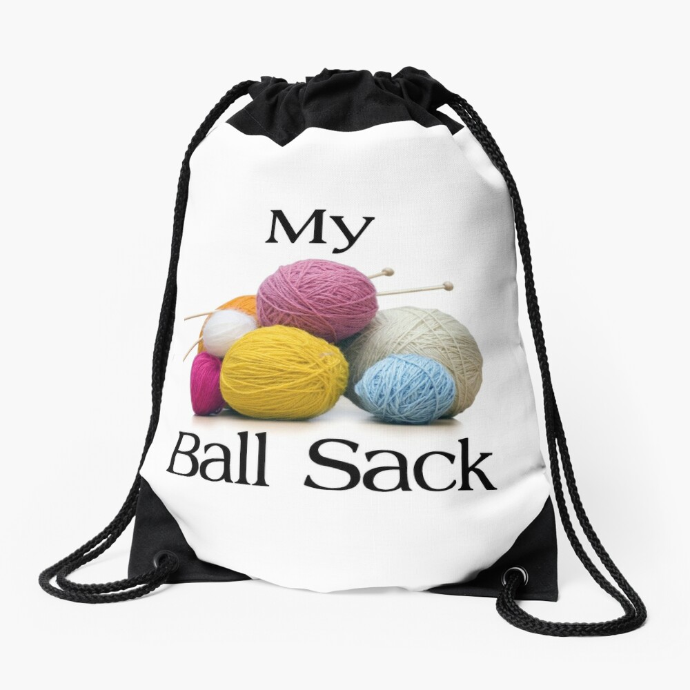 My Ball Sack Yarn Bag Tote Bag