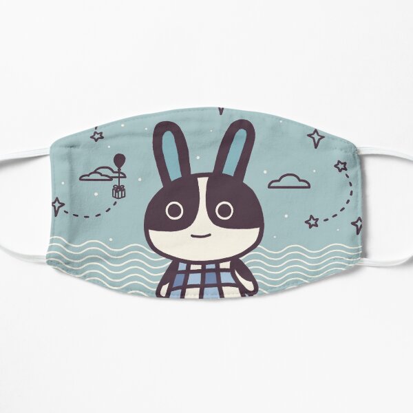 Rabbit Dotty Animal Villager | illustration Mask