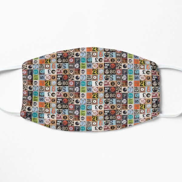 the grid Flat Mask