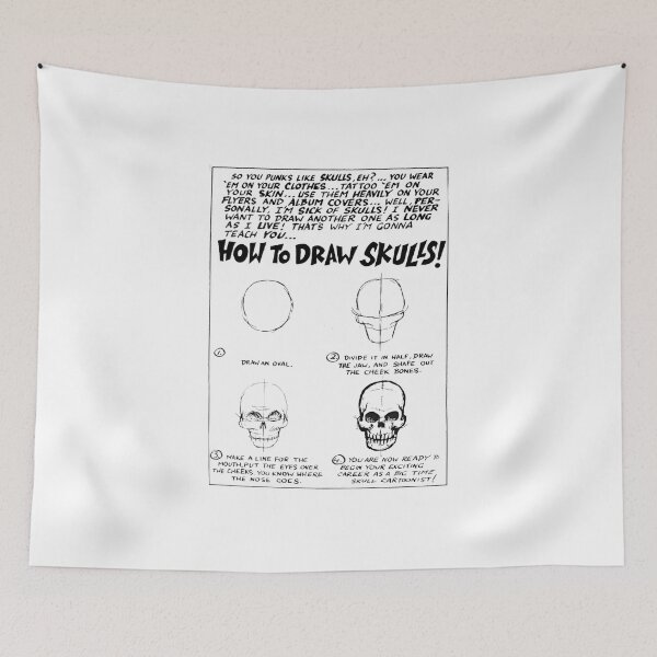 Item preview, Skulls for Punks (black) designed and sold by Fairytale of DC.