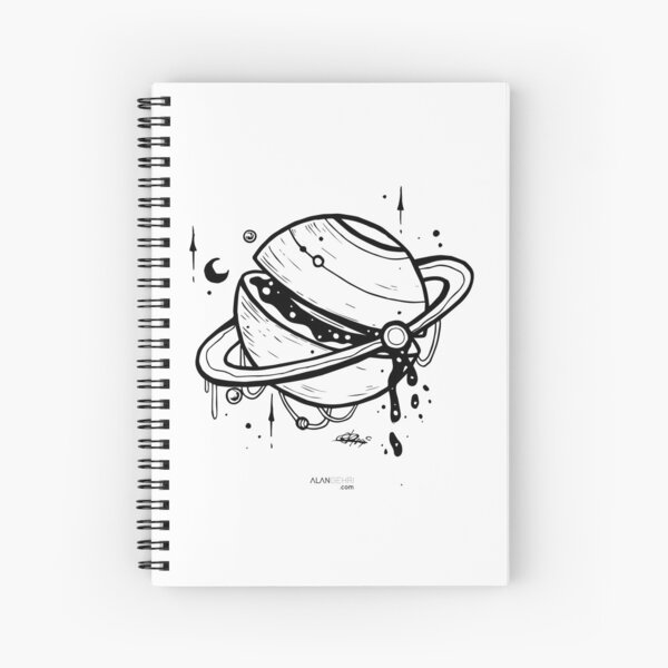 Planet: 19 Spiral Notebook