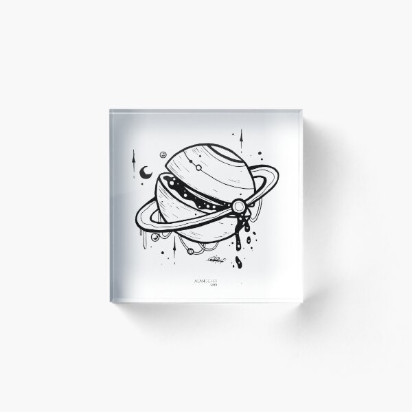 Planet: 19 Acrylic Block