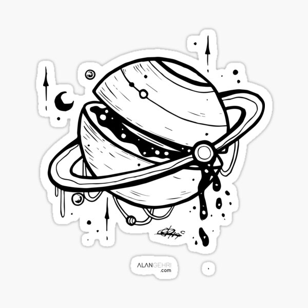 Planet: 19 Sticker