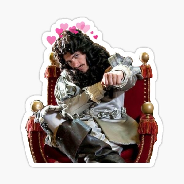 The king who brought back partying Sticker