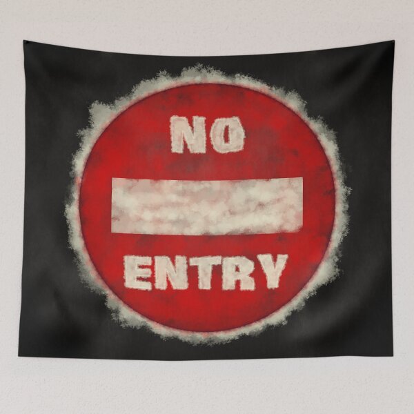Item preview, No Entry - Messy Style designed and sold by SolarCross.