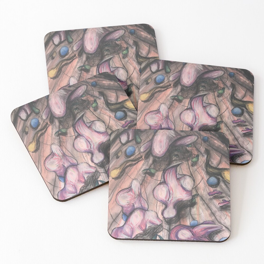 Item preview, Coasters (Set of 4) designed and sold by HoundDogs.