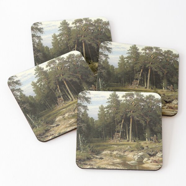 Item preview, Mast Pine Forest in Viatka Province by Ivan Shishkin designed and sold by Irina Polyanskaya.