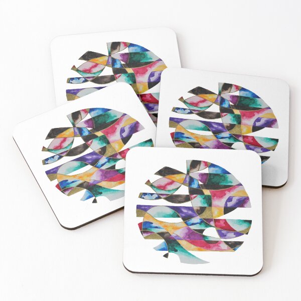 Item preview, Rainbow Abstract Circle designed and sold by Marissa Cullen.