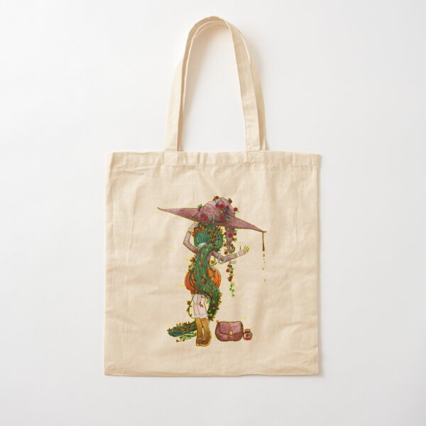 Poisonous Witch Cotton Tote Bag