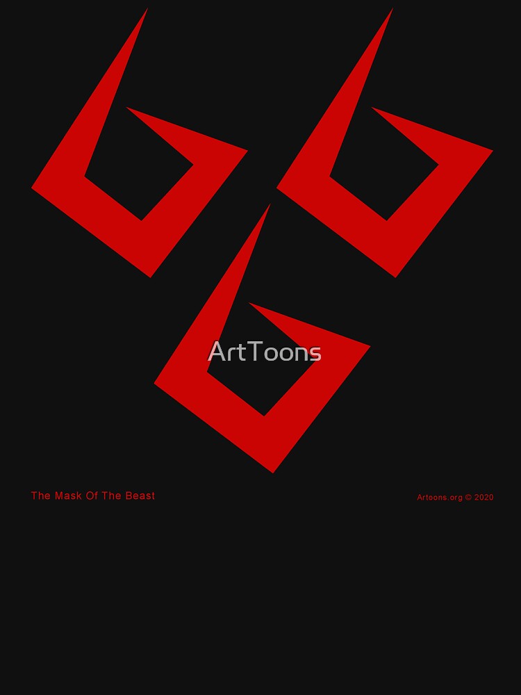 Thumbnail 7 of 7, Essential T-Shirt, The Mask of the Beast designed and sold by ArtToons.