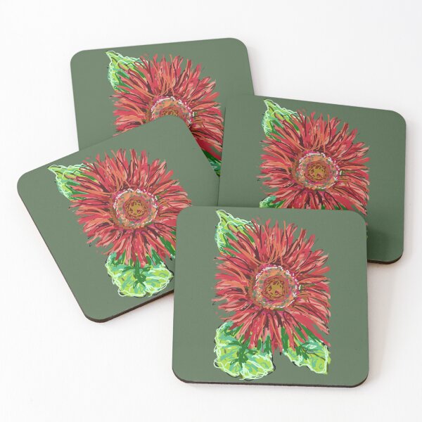 Item preview, Red flower designed and sold by bellabasilicata.