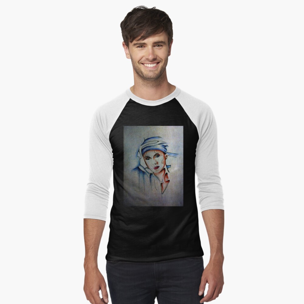 Item preview, Baseball ¾ Sleeve T-Shirt designed and sold by AvrilThomasart.