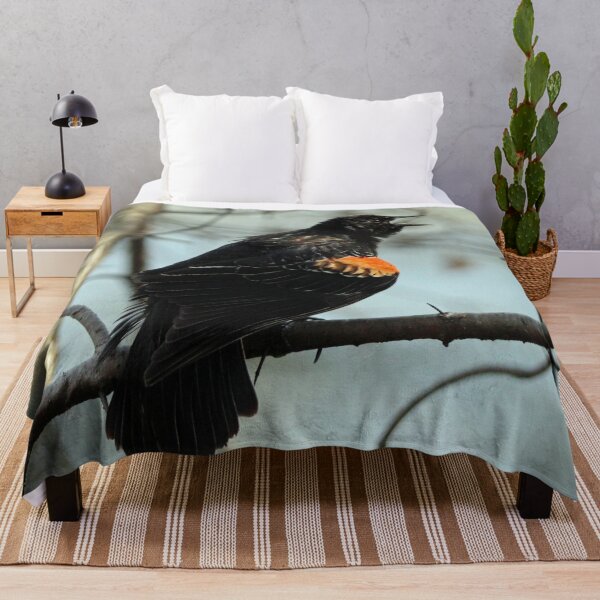 Item preview, Red Winged Black Bird Calling designed and sold by Susie Kramer.