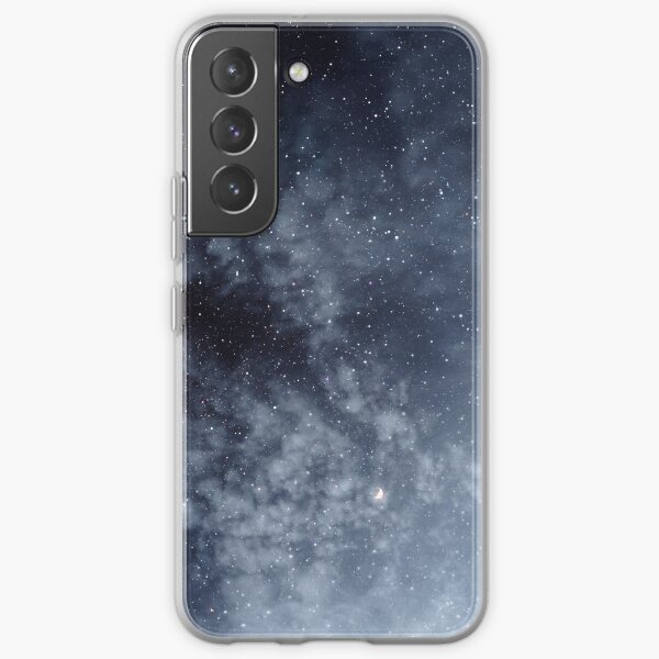 Blue veiled moon Samsung Galaxy Soft Case
