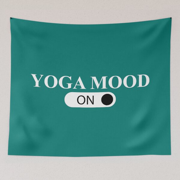 Item preview, Funny yoga mood ON design designed and sold by blacklittlemoon.