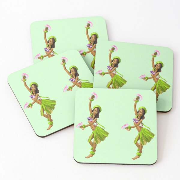 Item preview, Hula Mint designed and sold by PlaidRat.