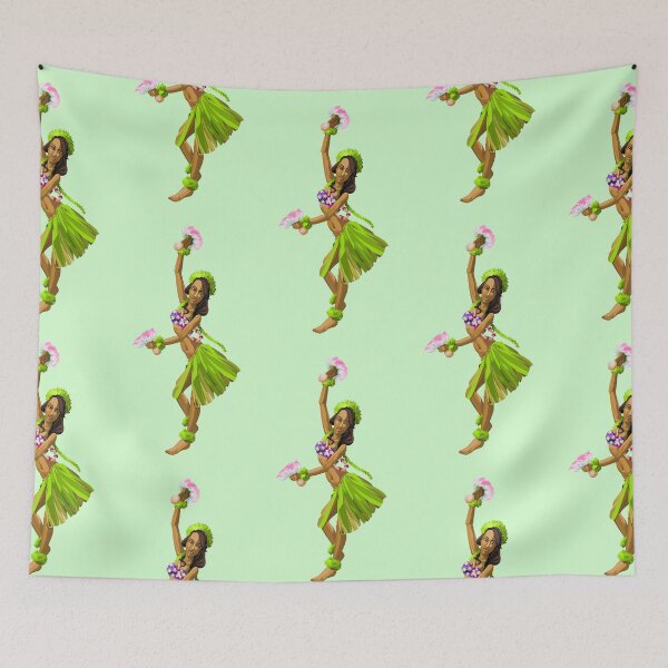 Item preview, Hula Mint designed and sold by PlaidRat.