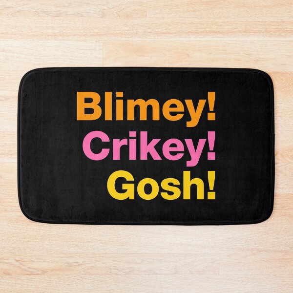 Item preview, Blimey! Crikey! Gosh! designed and sold by VicEllisArt.