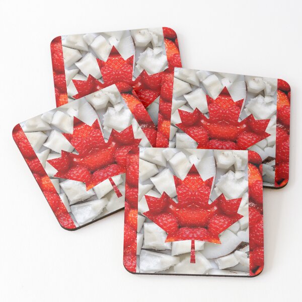 Item preview, Healthy Canada flag design designed and sold by mhailittlearts.