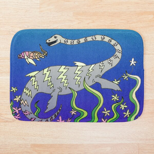 Item preview, Swimming Dinosaur  designed and sold by WatersEdgeGal.