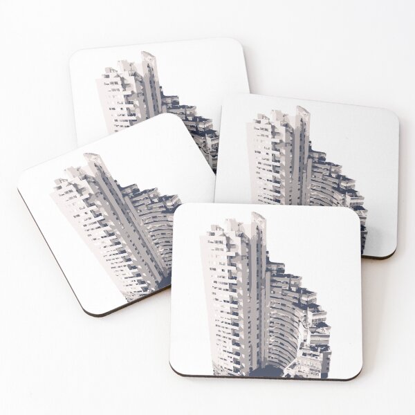 Item preview, Bogota - Torres del Parque minimal, Colombia designed and sold by ArchiCrumbs.