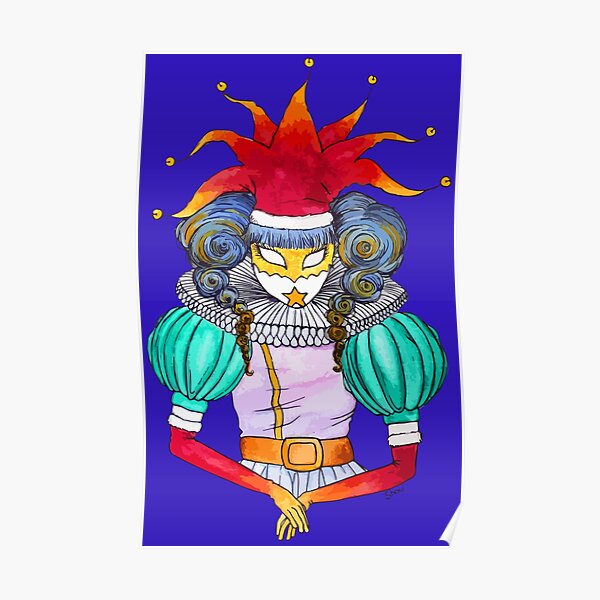 Christmas in Venice : Court Jester Poster