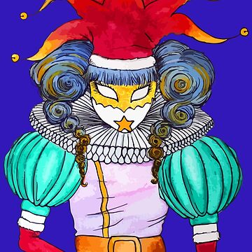 Artwork thumbnail, Christmas in Venice : Court Jester by studinano