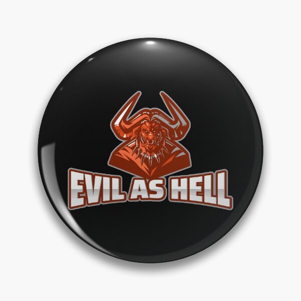 Item preview, Evil as hell designed and sold by Delicarte.