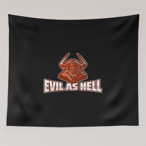 Item preview, Evil as hell designed and sold by Delicarte.