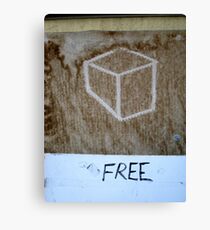 free cubed Canvas Print
