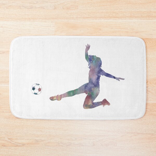 Item preview, Female Soccer Player designed and sold by Rosaliartbook.
