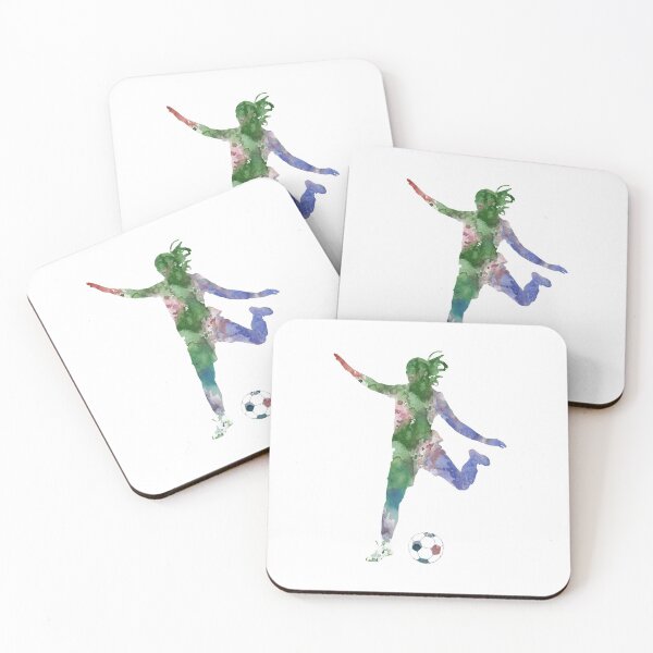 Item preview, Female Soccer Player designed and sold by Rosaliartbook.