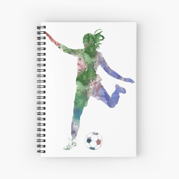 Item preview, Female Soccer Player designed and sold by Rosaliartbook.