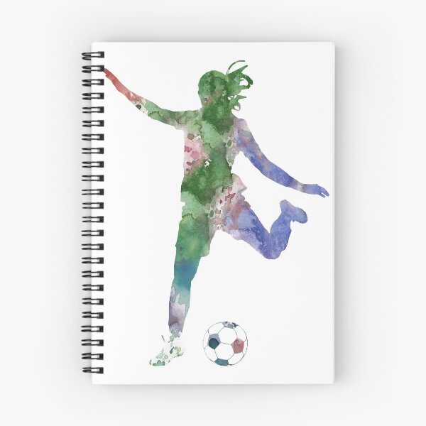 Artikelvorschau, Mädchen Fußball entworfen und verkauft von Rosaliartbook.
