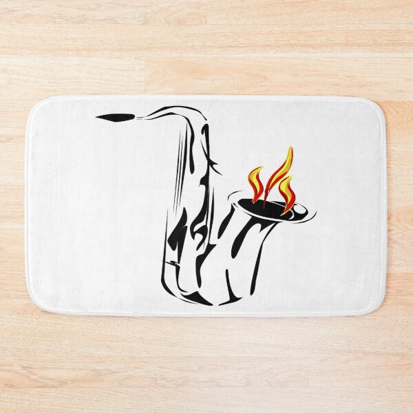 Item preview, Flames Saxophone designed and sold by jolly3434.