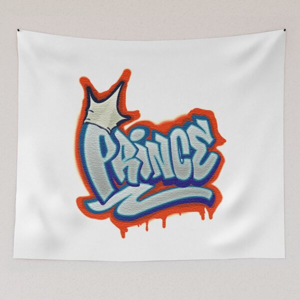 Item preview, Airbrush Prince in Graffiti style designed and sold by Halabe art.