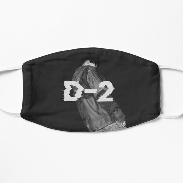 D Agust D-2 Suga cut out Flat Mask
