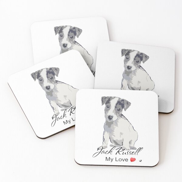 Item preview, Jack Russell Terrier illustration with inscription designed and sold by Alexandra Kueny.
