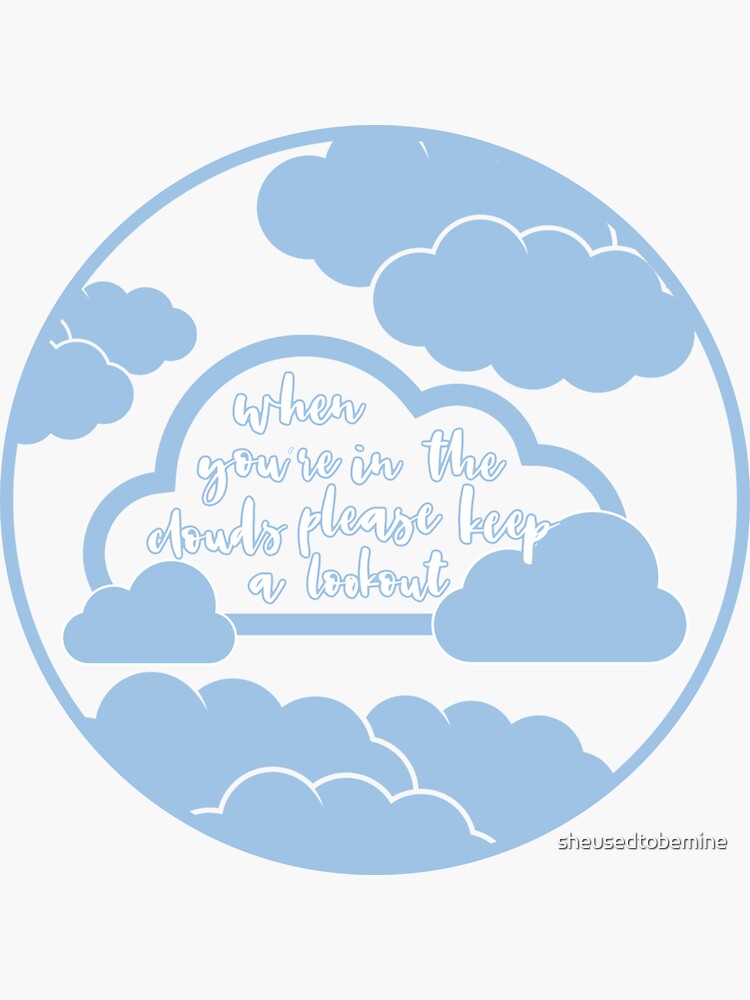 "Fly Fly Away Catch Me If You Can" Sticker for Sale by