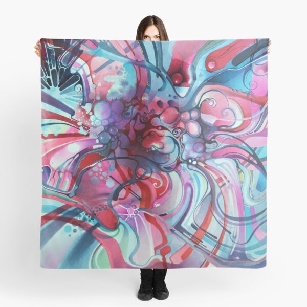 Your Love The Same As Mine - Watercolor Painting Scarf