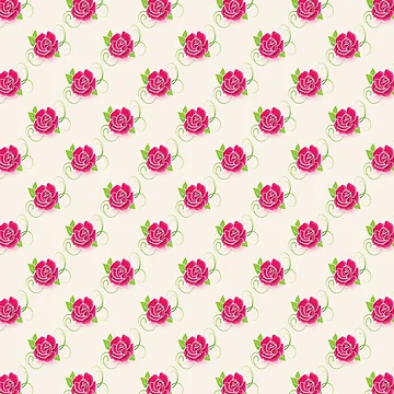 Artwork thumbnail, Pink Roses Pattern Design by MimsTees