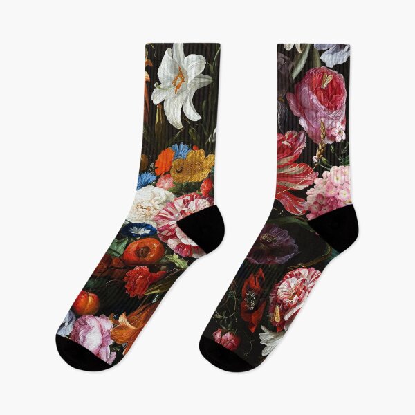 Item preview, Dutch Vintage Botanical Flowers Midnight Garden Nightgarden designed and sold by UtArt.